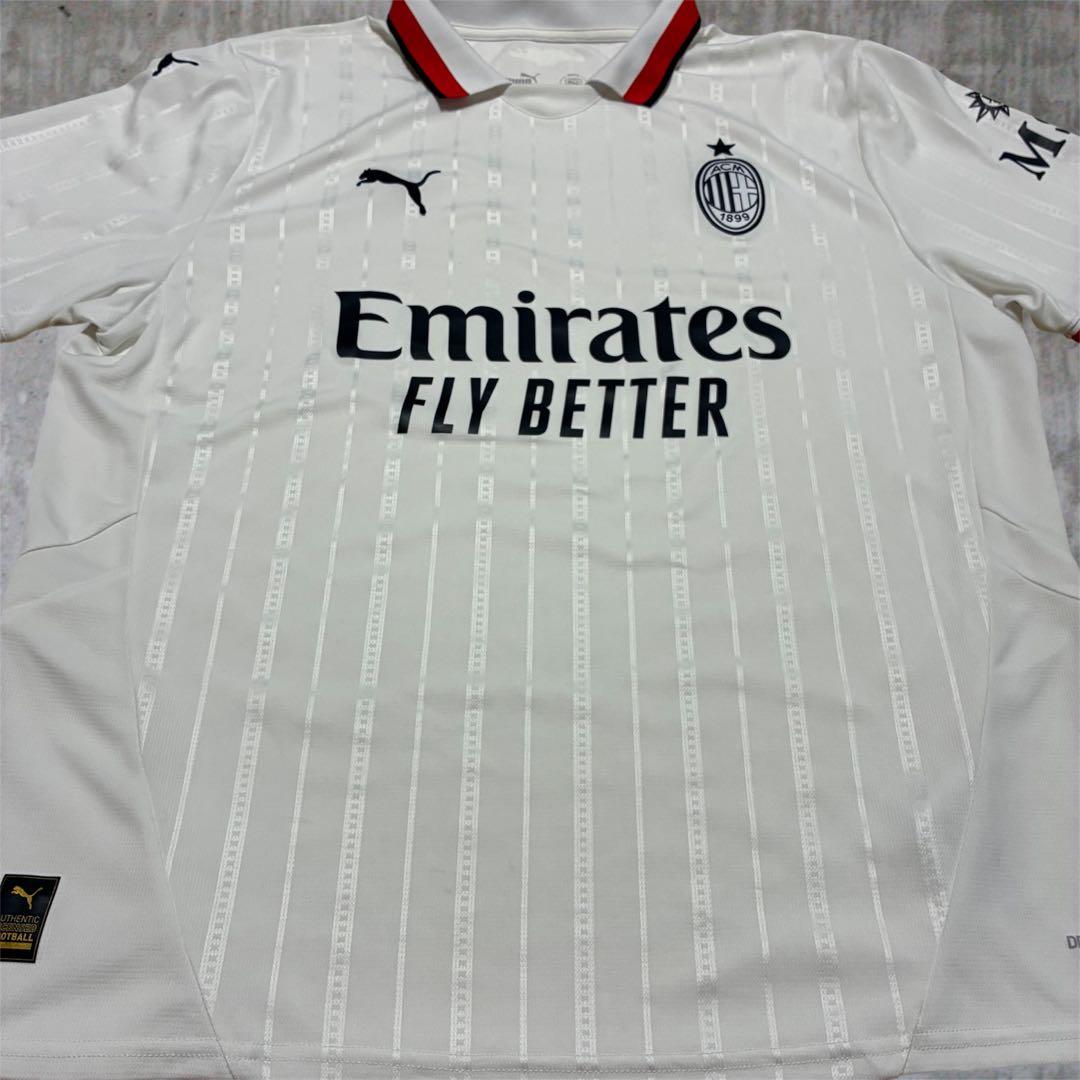 希少 XL ACミラン 125周年 レプリカ ユニフォーム オーセンティック