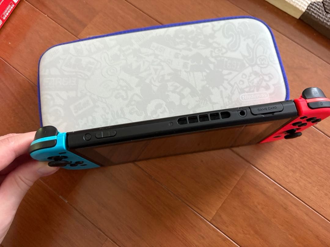 Nintendo Switch 赤/青 本体 プロコン、ケース付
