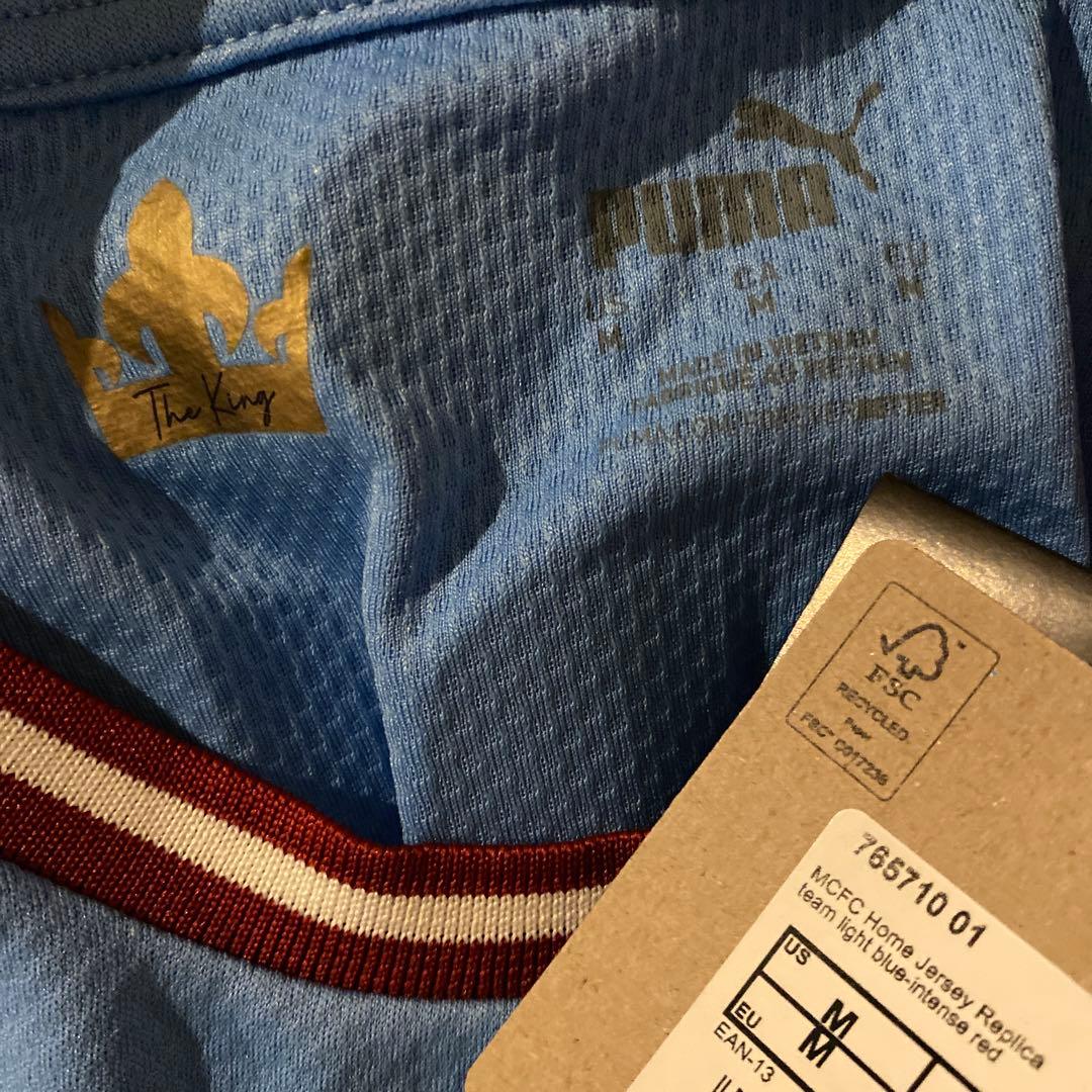 デ・ブライネ　　マンチェスター・シティ　 22/23 ホーム　CL仕様