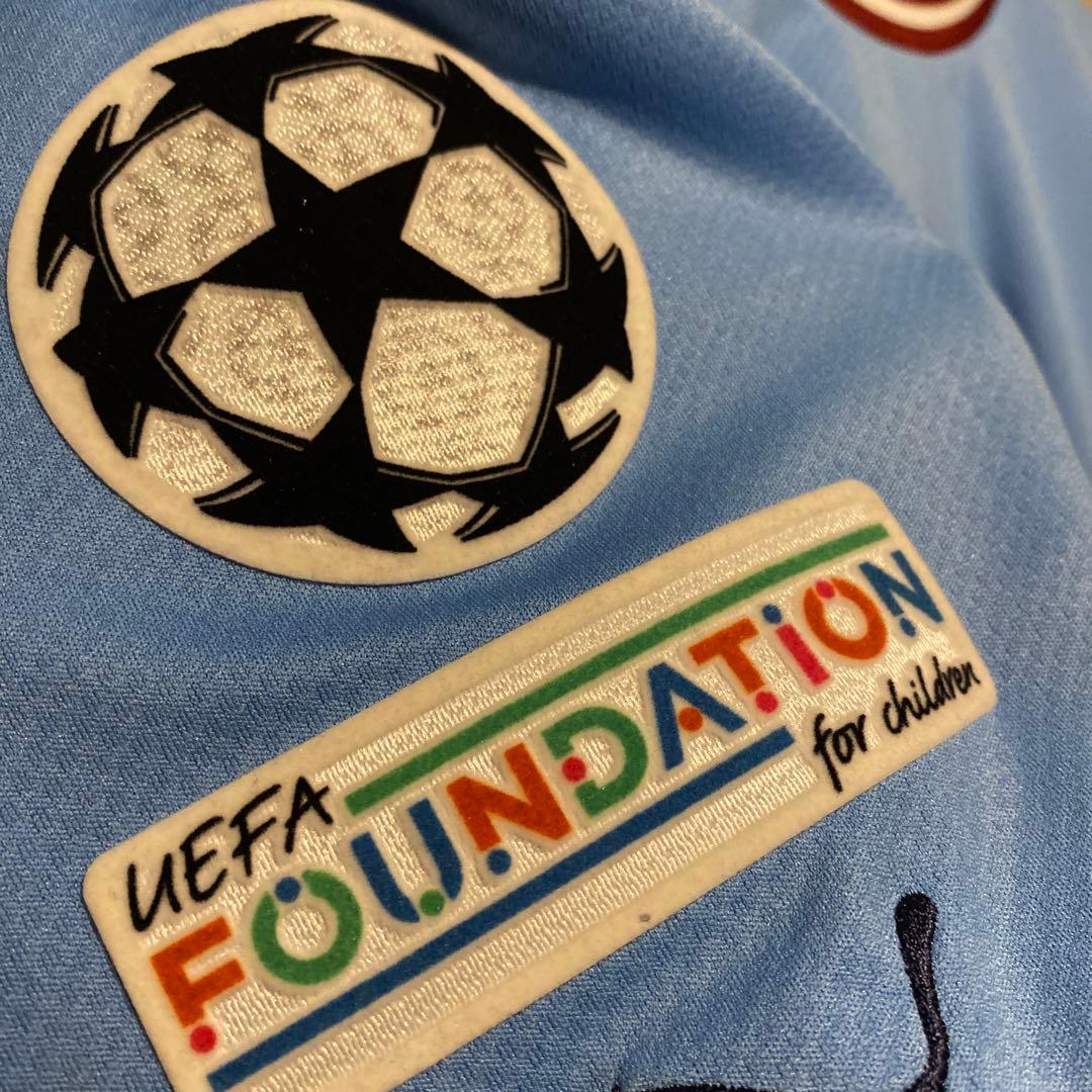 デ・ブライネ　　マンチェスター・シティ　 22/23 ホーム　CL仕様