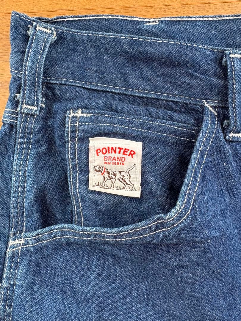 POINTER BRAND ワークパンツ ダークブルー W34 L32