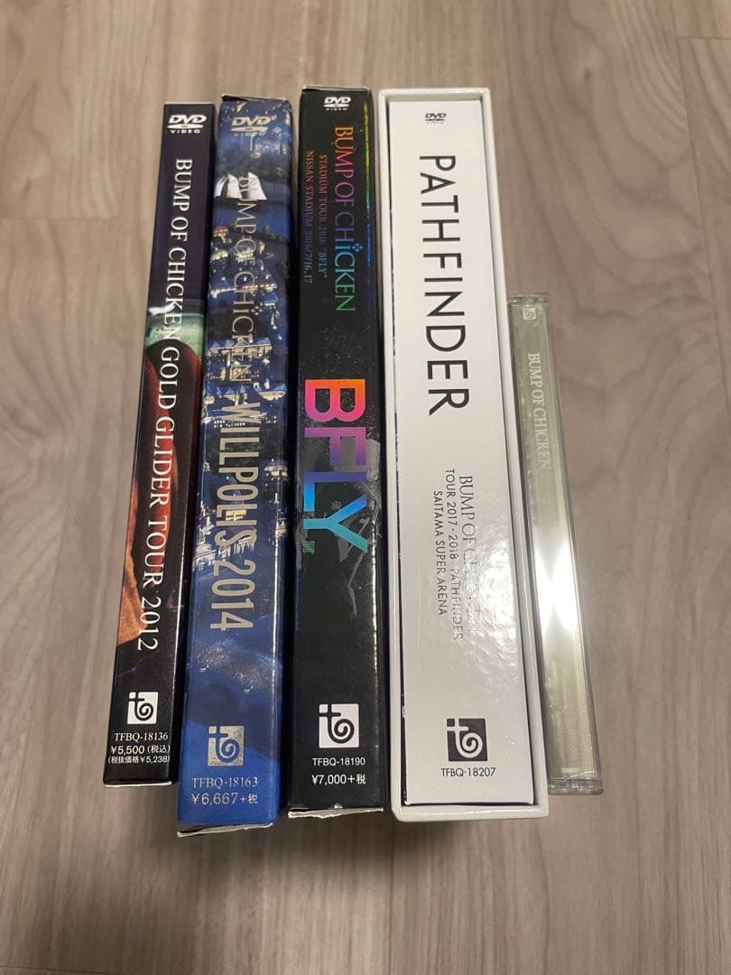 【BUMP OF CHICKEN】ライブDVD &CDセット