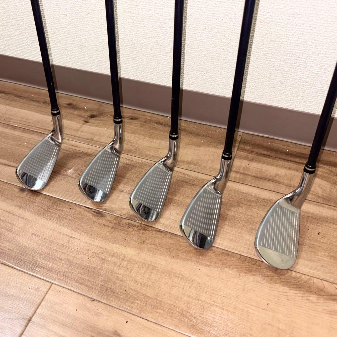 美品✨ヤマハ インプレス UD+2 レディース アイアン 5本 L 2019