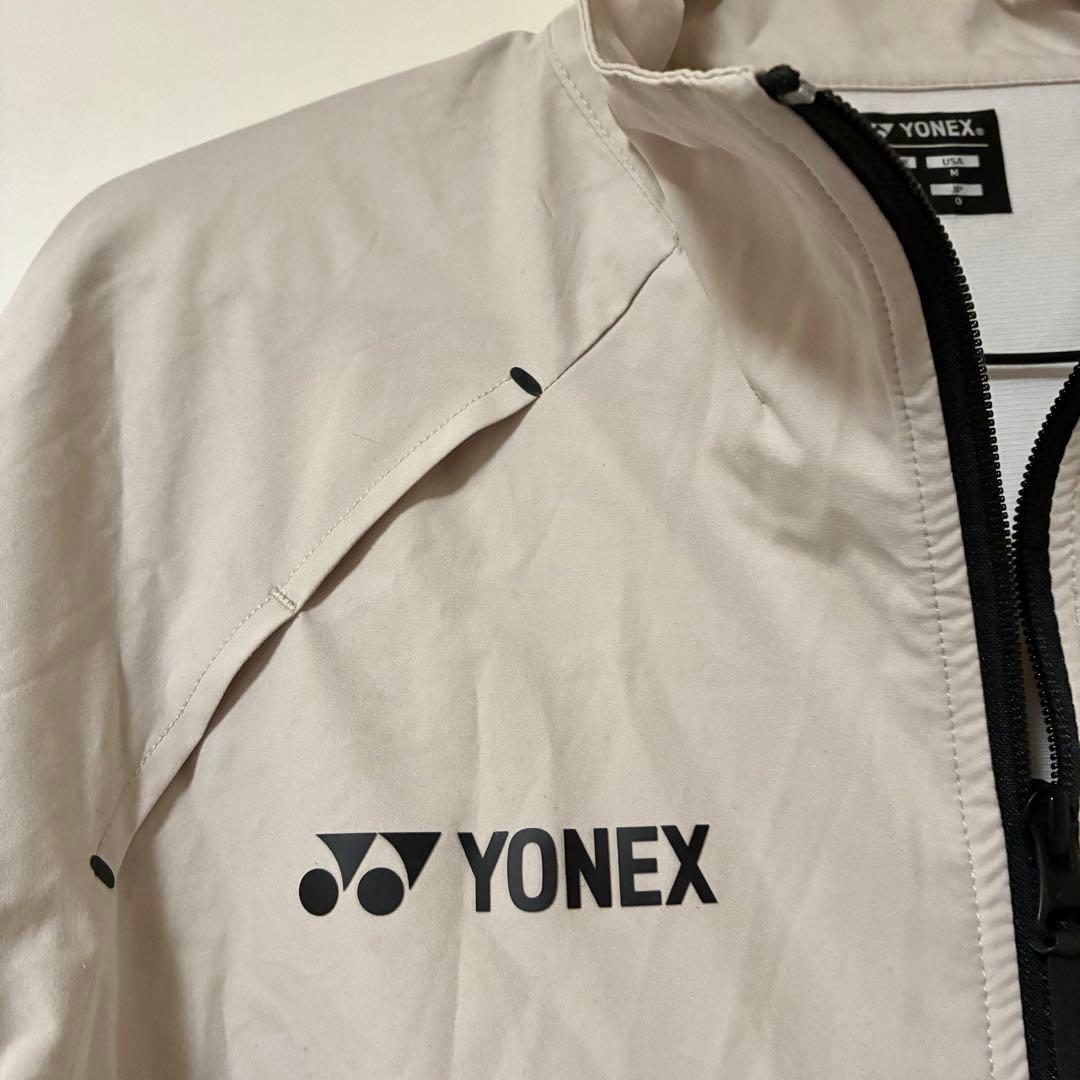 ヨネックス YONEX ウォームアップシャツ XLサイズ メンズ ベージュ
