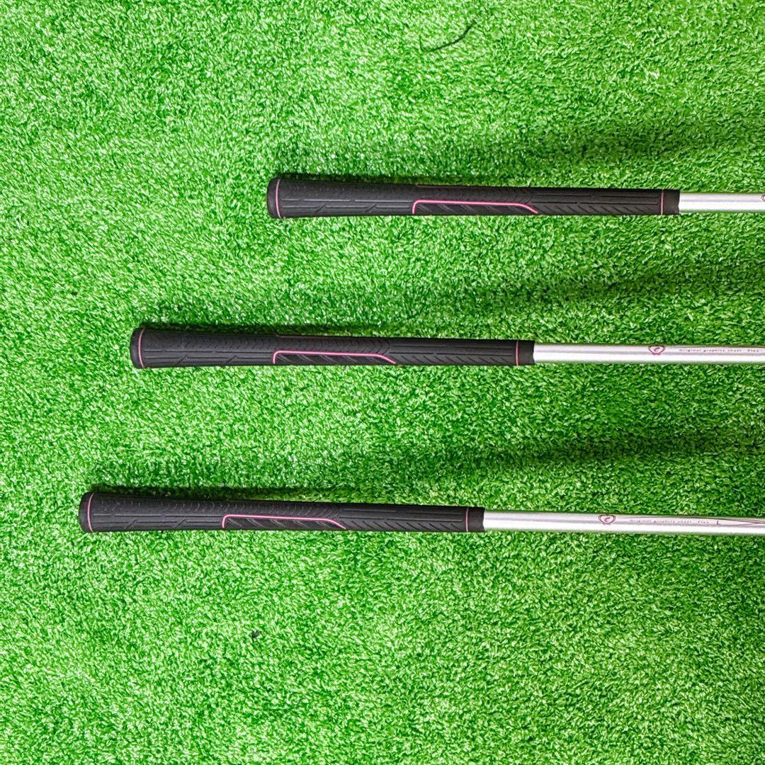 Callaway Solaireバッグ付 ミズノ レディースゴルフ クラブセット