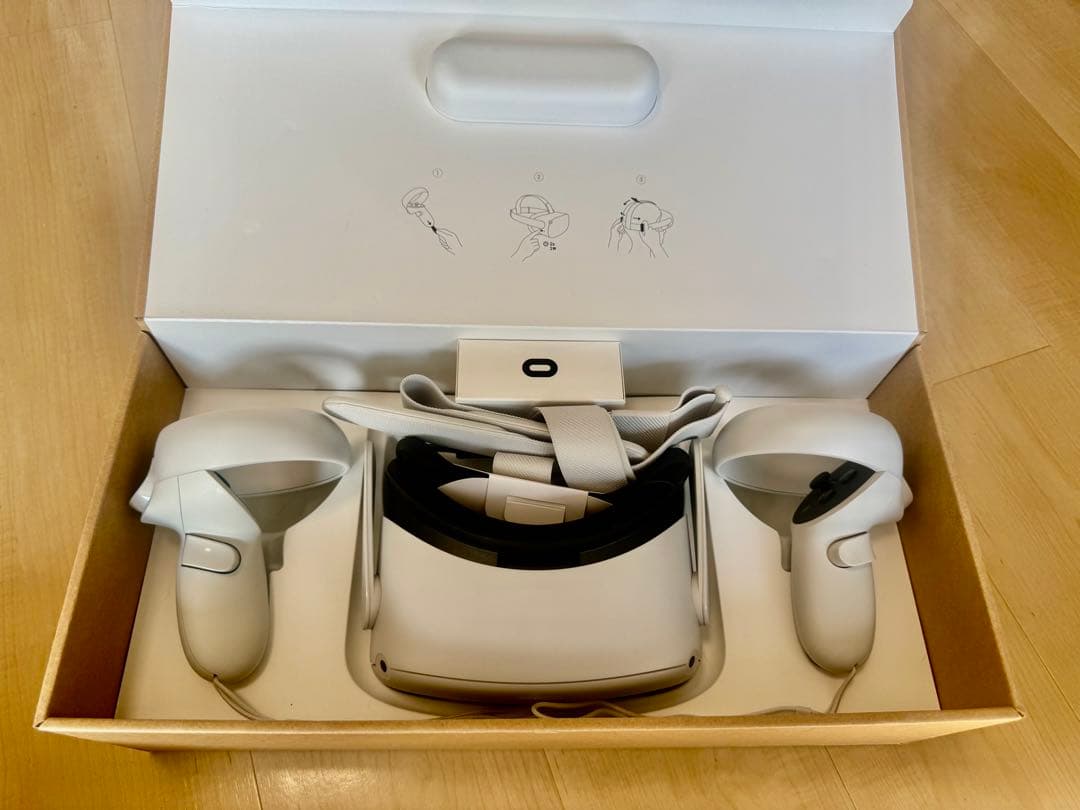 【美品】 Quest 2 .128GB .箱あり.全付属品あり