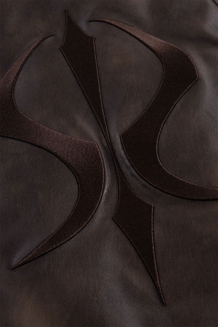 ファーレザージャケットn2b rick supplier cozy racer