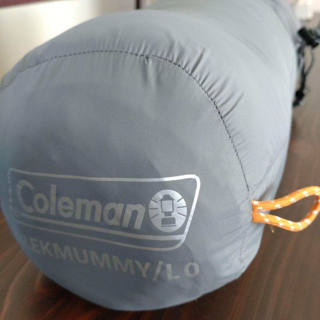 新品・コールマントレックマミーLO寝袋シュラフ グレーアウトドアキャンプ登山