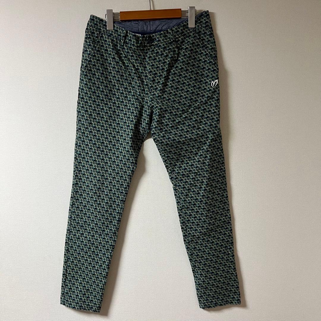 MASTER BUNNY EDITION/ゴルフ 総柄ストレッチパンツ/4