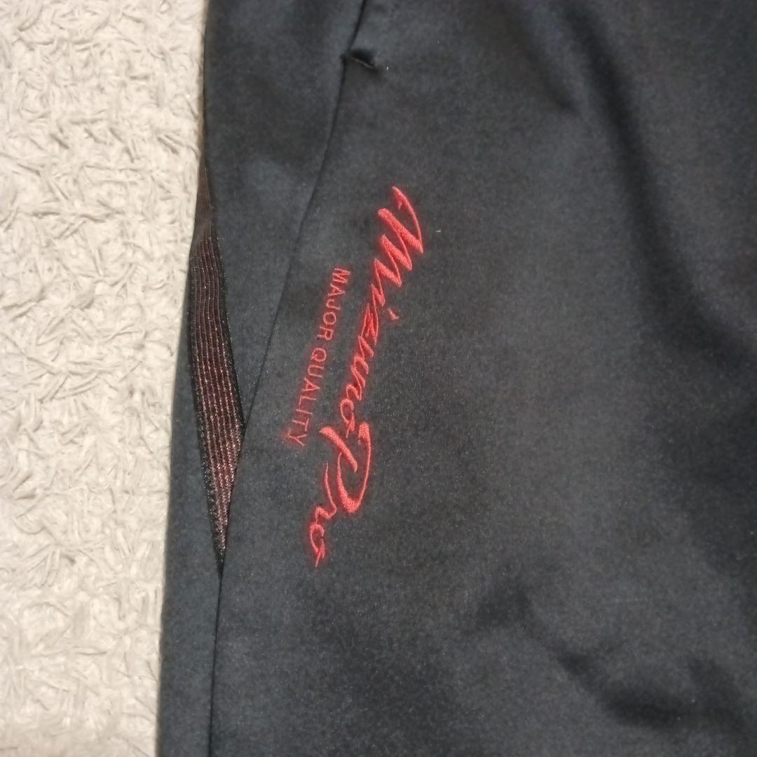 ミズノプロ　セットアップ　スポーツウェア　ジャージ　ブラック　刺繍　ロゴ　O