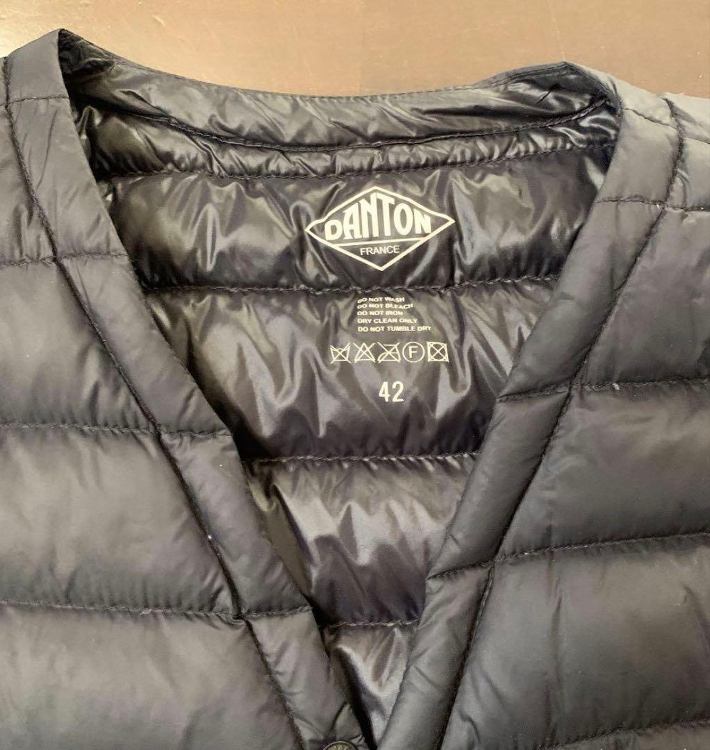 DANTON インナーダウンベスト　サイズ42