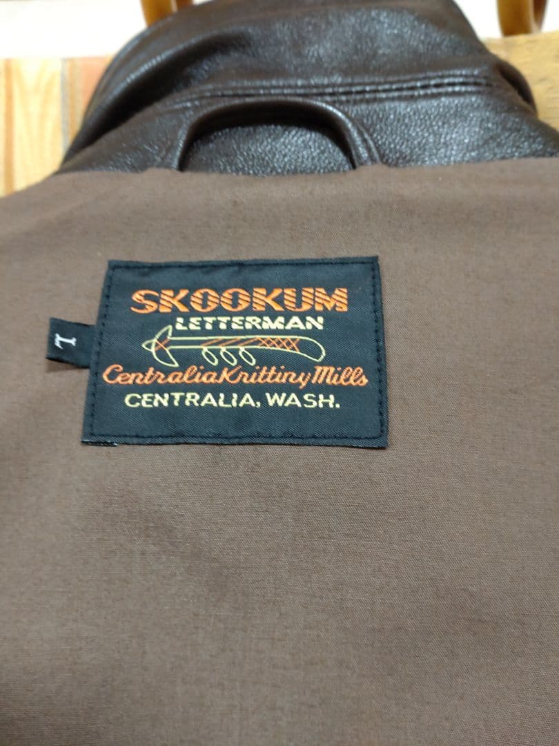 SKOOKUM　スクーカム　レリューム別注　A-2ジャケット