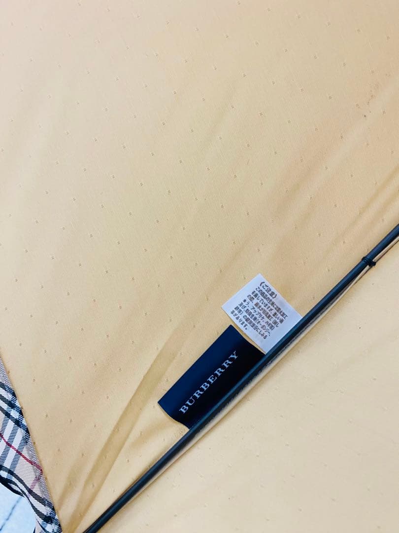 BURBERRY フリル ノバチェック 長傘