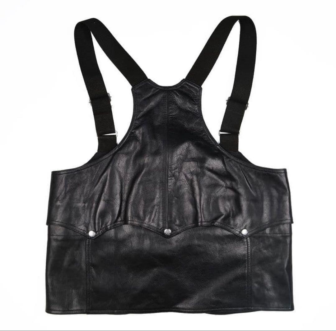 ジャケット・アウター tattoostudioyamada LEATHER OUTDOOR VEST