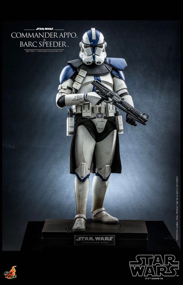 【新品】 コマンダー・アポー＆ＢＡＲＣスピーダー　スターウォーズ　クローン