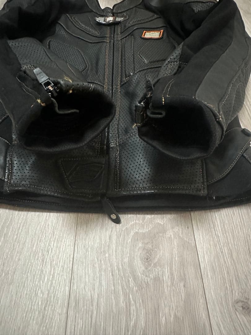 hyod パンチングレザージャケット サイズM