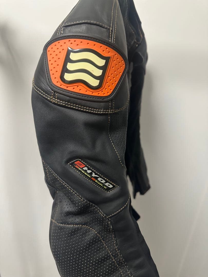 hyod パンチングレザージャケット サイズM