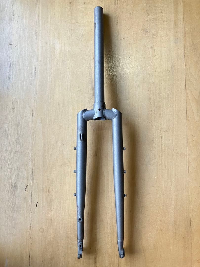 セグメントフォーク クロモリ