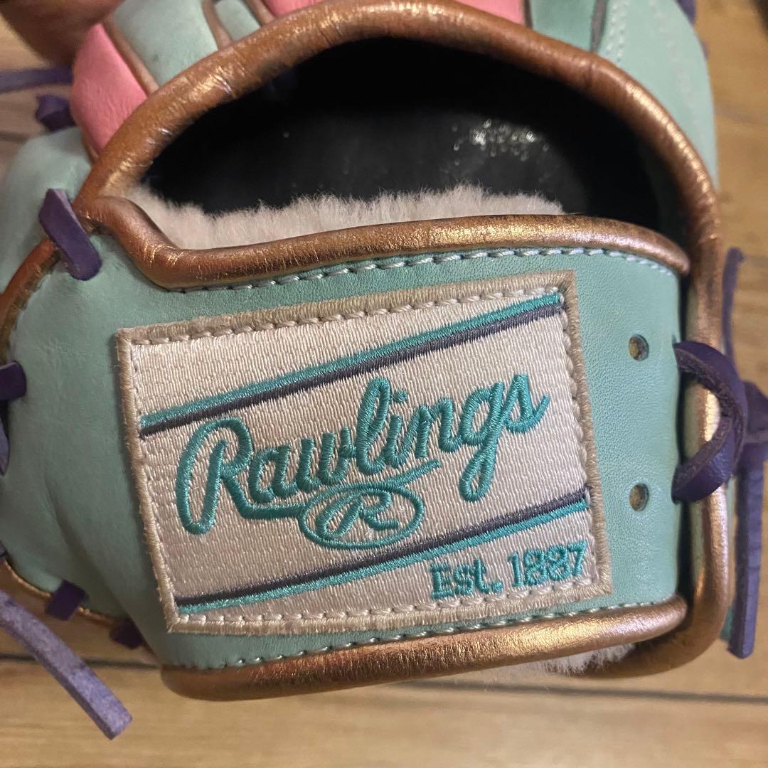 【限定カラー】ローリングス HOH プロエクセル 軟式 内野用グローブ【美品】