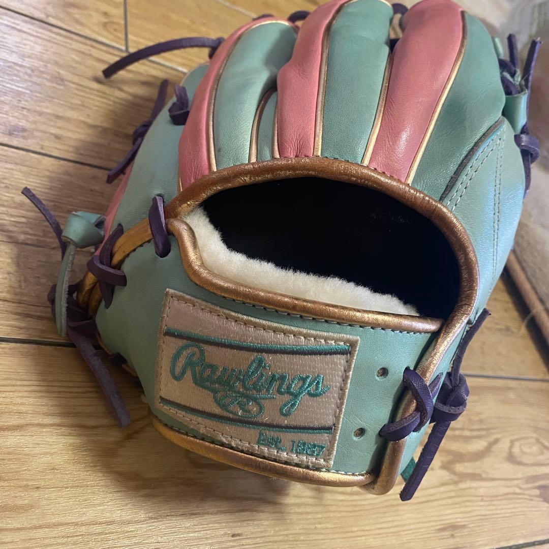 【限定カラー】ローリングス HOH プロエクセル 軟式 内野用グローブ【美品】