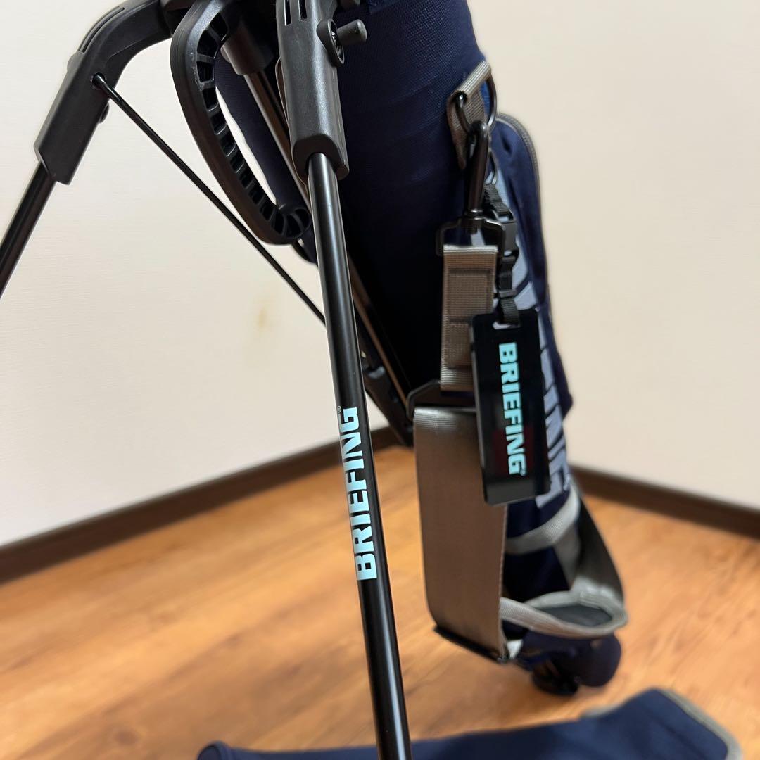 にこいち　BRIEFING スタンドバッグ ネイビー サブバッグ