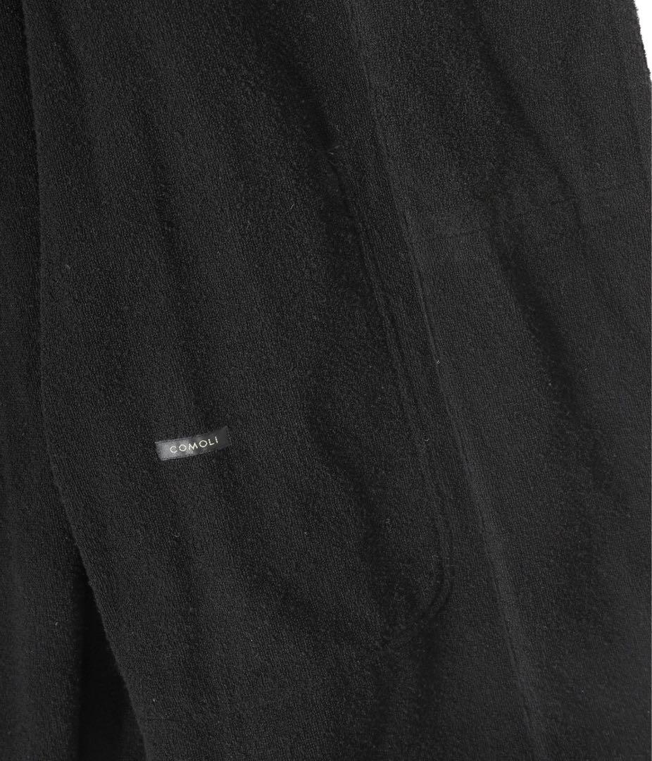 コモリ シルクパイルローブコート X01-04007 ガウン カーディガン