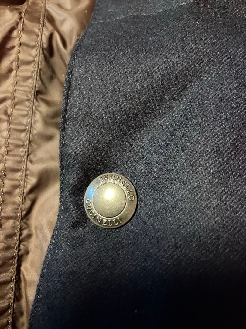 R☆ブルネロクチネリ カシミヤ混ダウンベスト