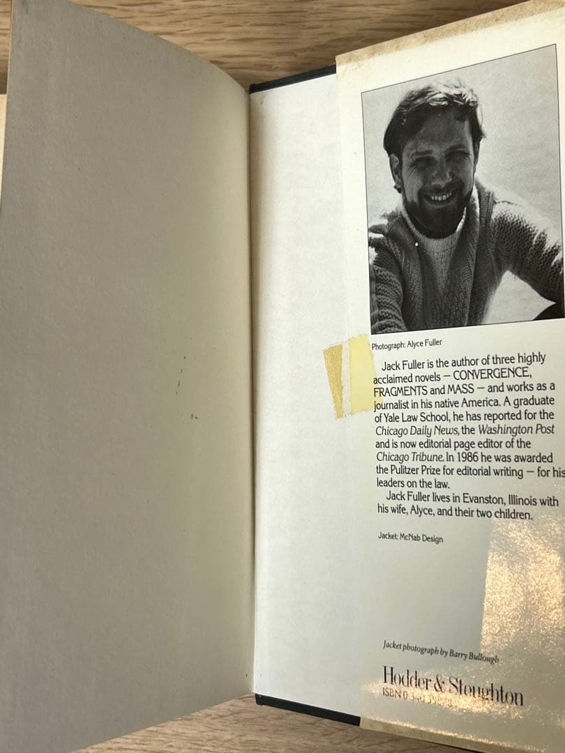 【中古品】Our Fathers' Shadows by Jack Fuller