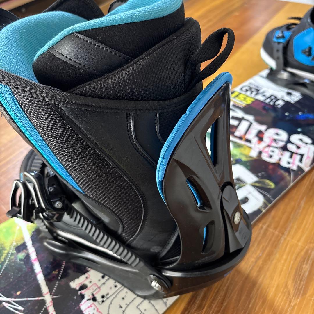 IGNIO 155cm ロッカー × ビンディング × ブーツ28.0cm