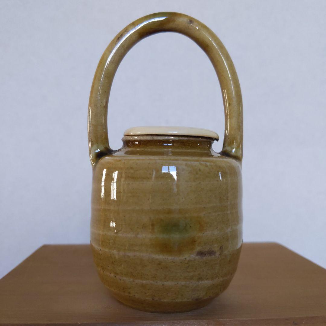 茶道具　四滴茶入　不老園　飽津窯　表千家　裏千家　【匿名配送】