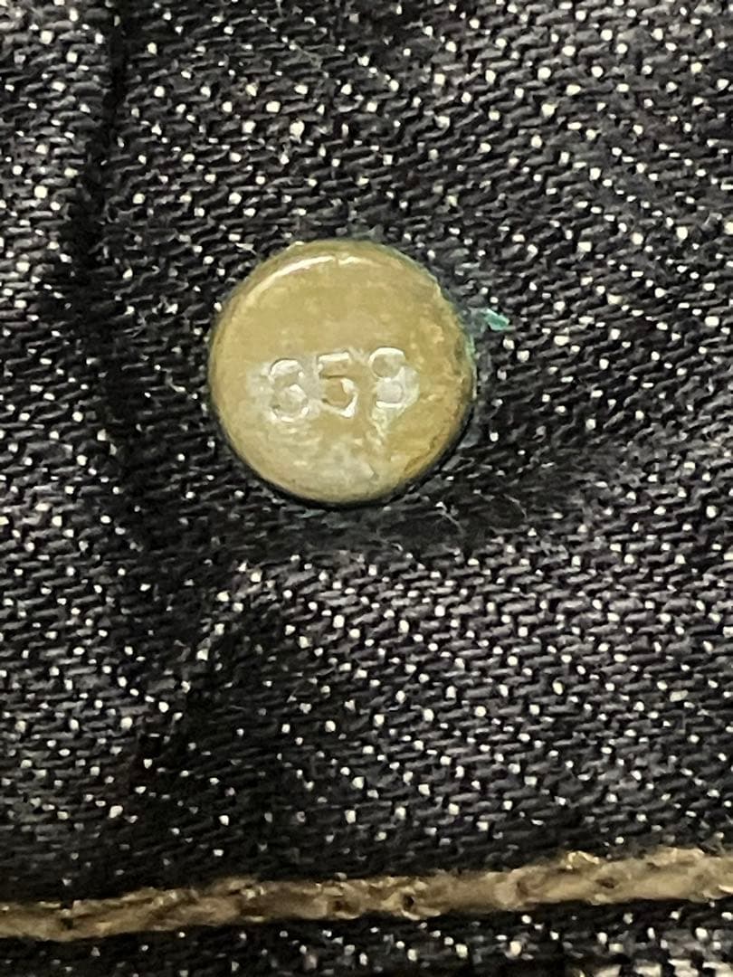 Levi’s 501 先染めブラック W31 2003年製 フェード良好 359