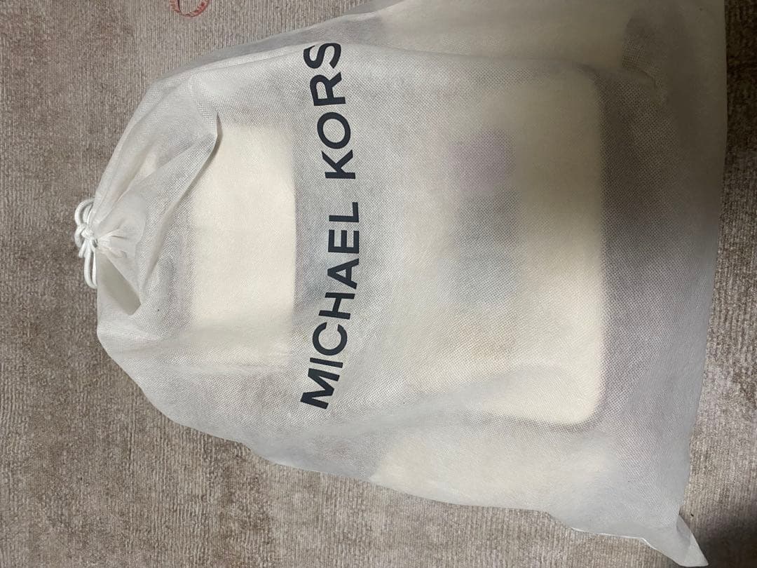 KORS バックパック アイボリー/ブラウン