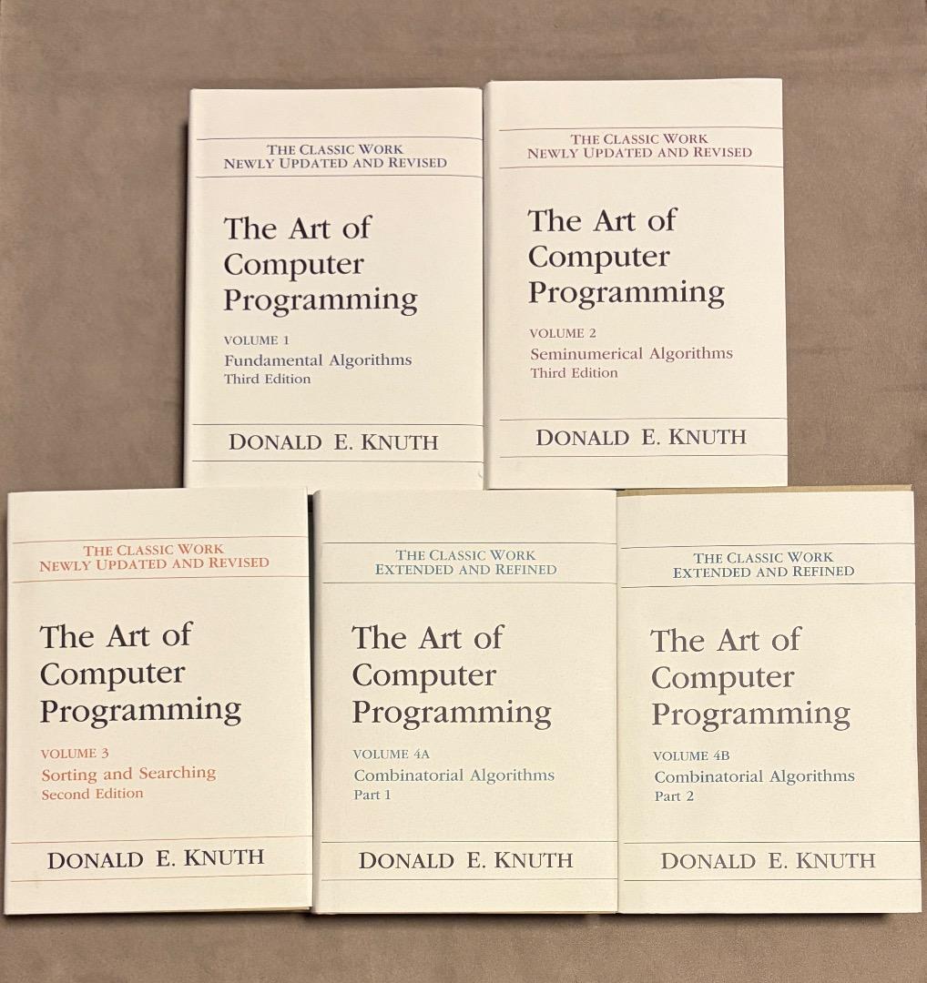 The Art of Computer Programming 5冊セット