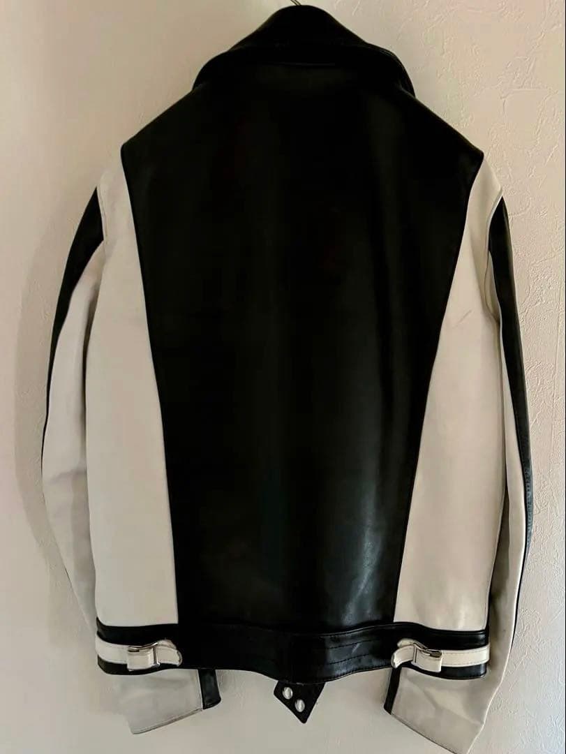 Lewis Leathers ルイスレザーサイクロン バイカラーカスタム 40