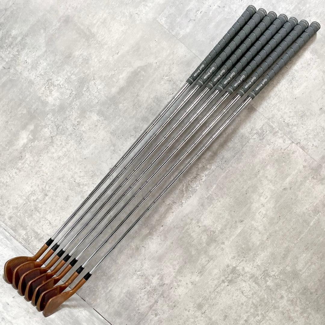 カッパー仕様 三浦技研 CB-1006 CB-1007 アイアン 7本セット