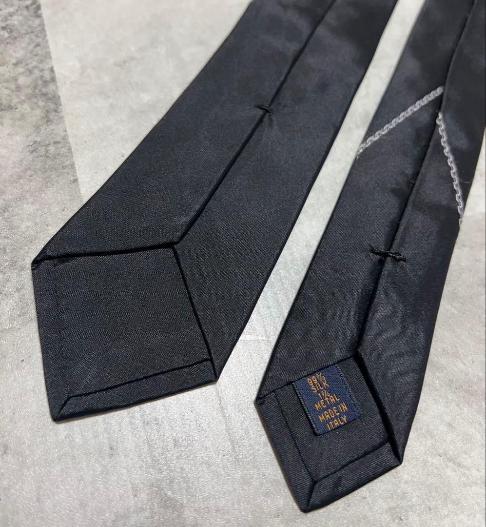 LOUIS VUITTON ネクタイ ハイブランド LVロゴ ソリッド 箱付き