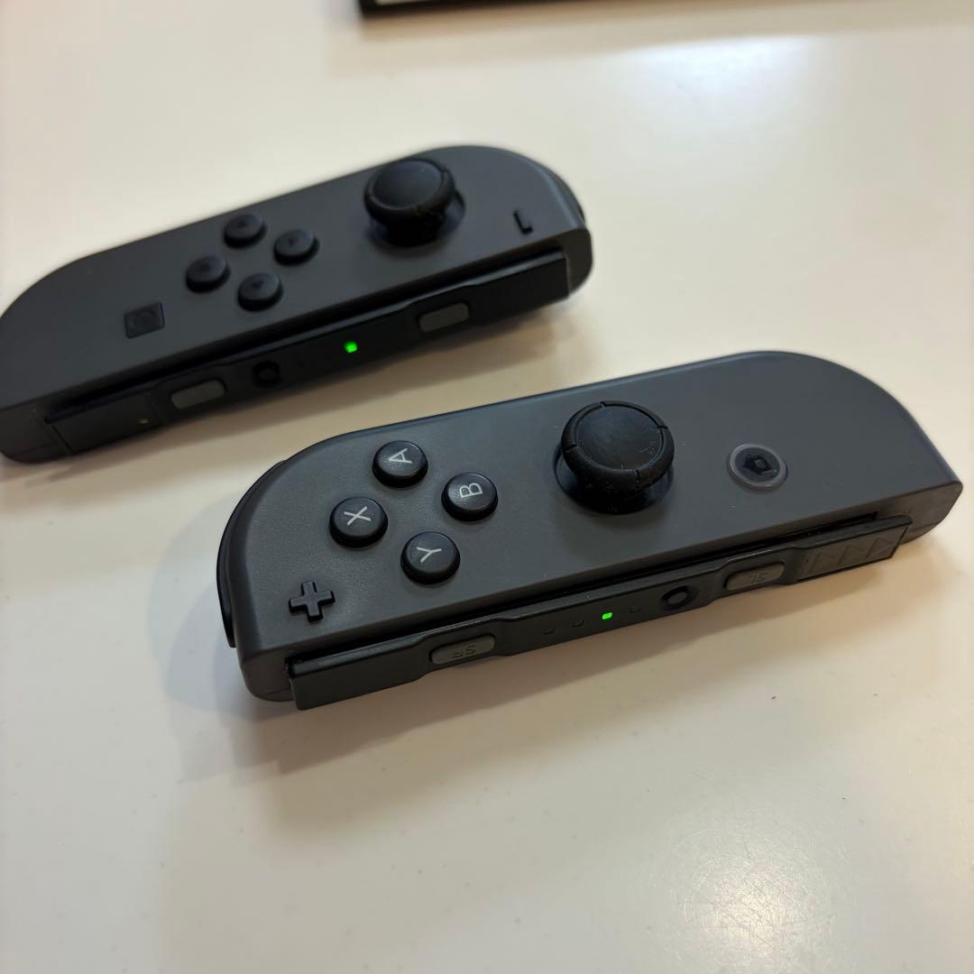 Nintendo Switch 本体 グレー　動作確認済　付属品完備