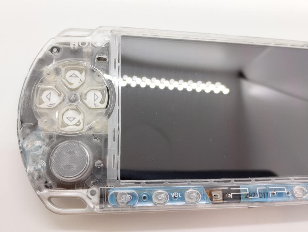 PSP 3000 すぐ遊べるセット【美品・カスタム】スケルトン