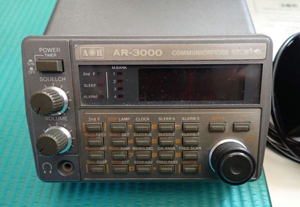 【改造あり】AOR AR-3000 広帯域受信機