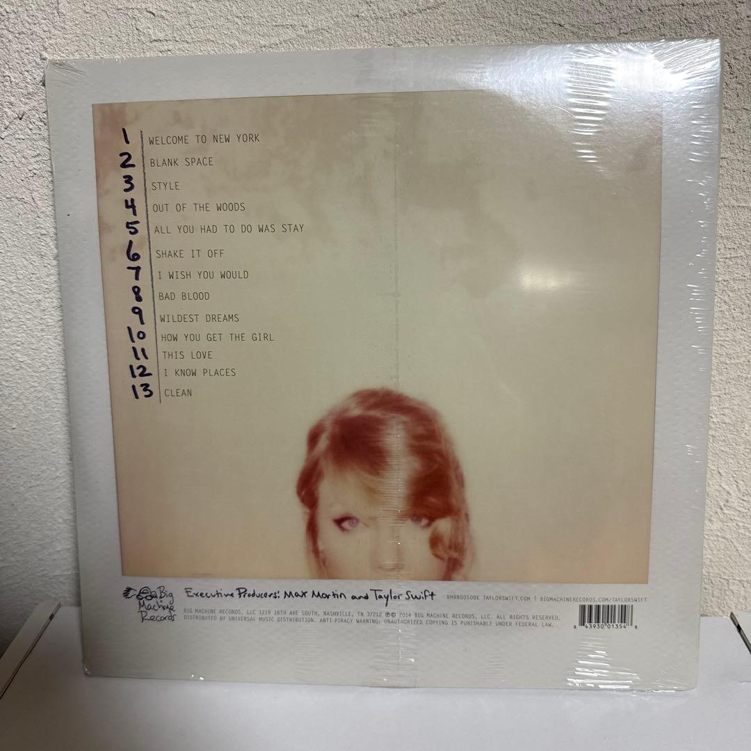 Taylor Swift 1989 レコード【新品・未開封】