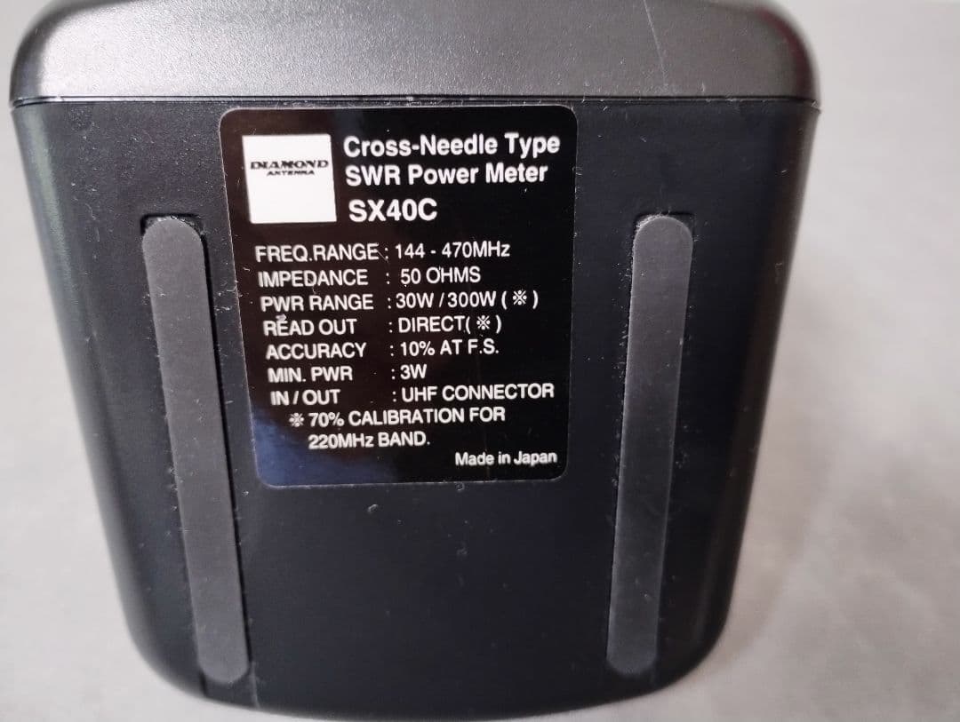 クロスニードルSWRパワー計　SX40C