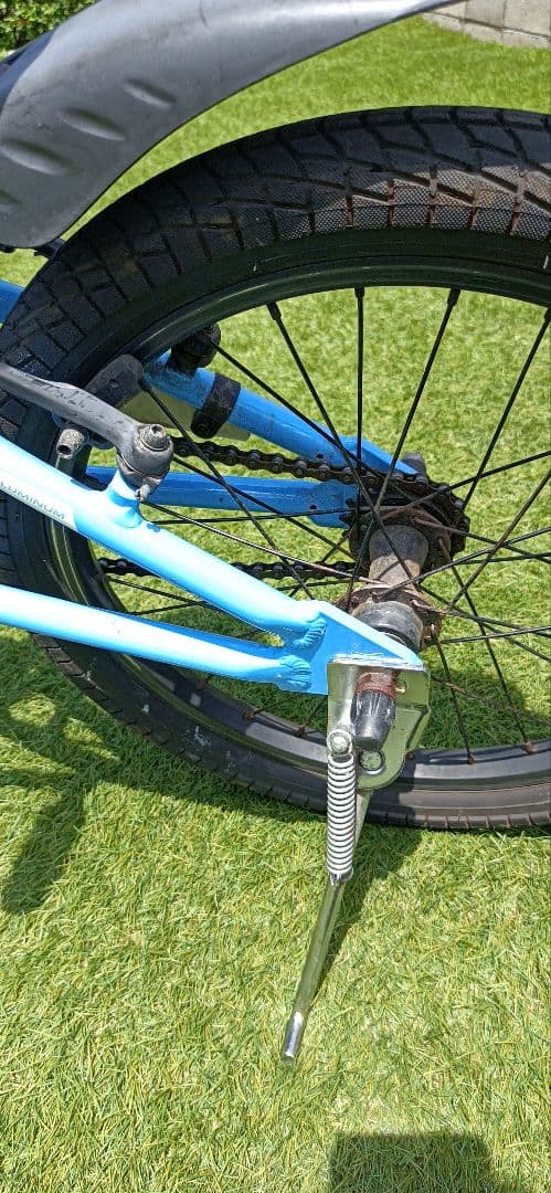 【お値下げ交渉可！】Haro 18インチ スカイブルー　泥除け、スタンド付き