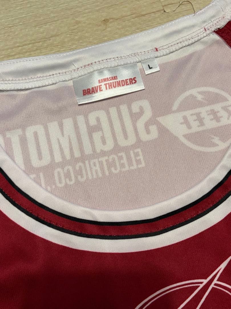 川崎BRAVE THUNDERS 米須玲音選手サイン入りユニフォーム