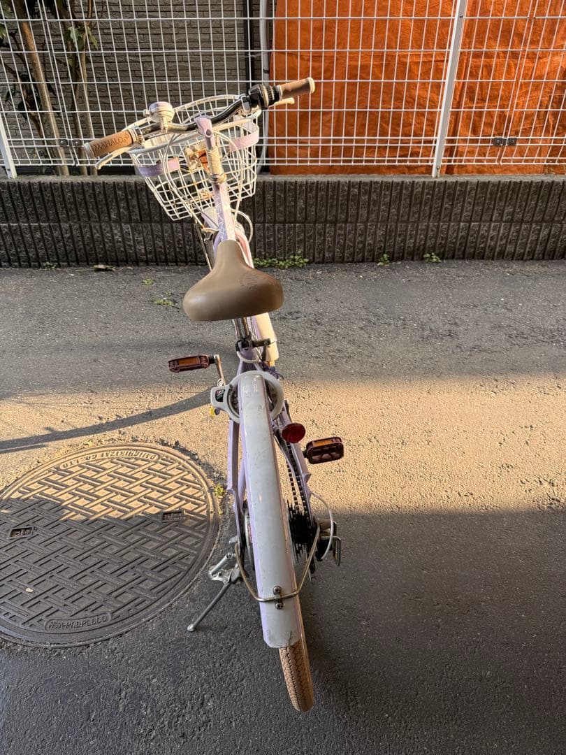 MAHALOジュニア　22インチ　パープル　自転車