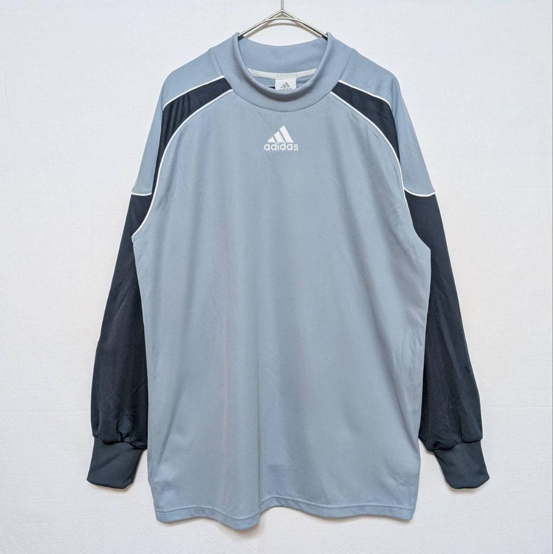 00s adidas アディダス 長袖ゴールキーパーシャツ 肘パッド付き