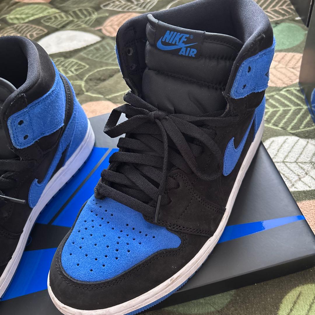 Nike Air Jordan 1 ブラック/ブルー ハイカット