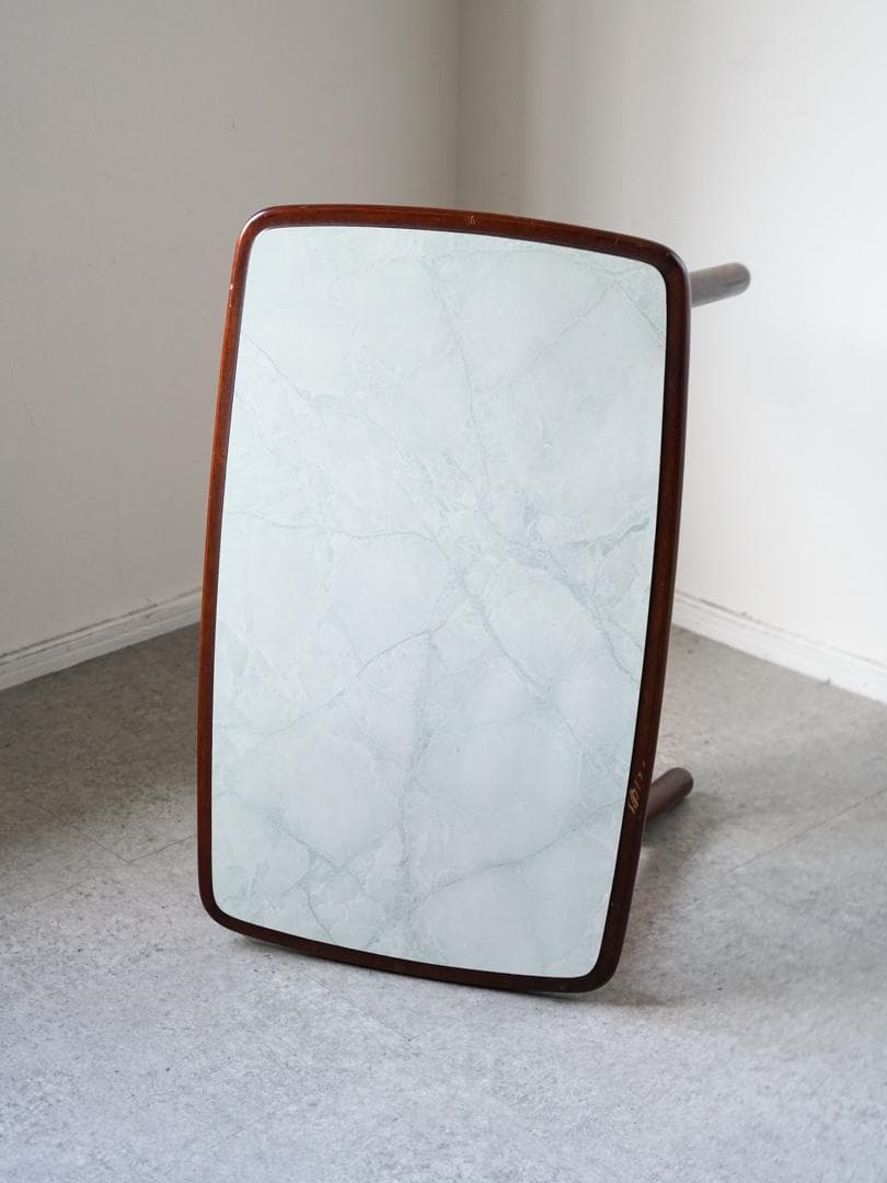 \"松田家具\" ヴィンテージテーブル メラミントップ ミッドセンチュリー