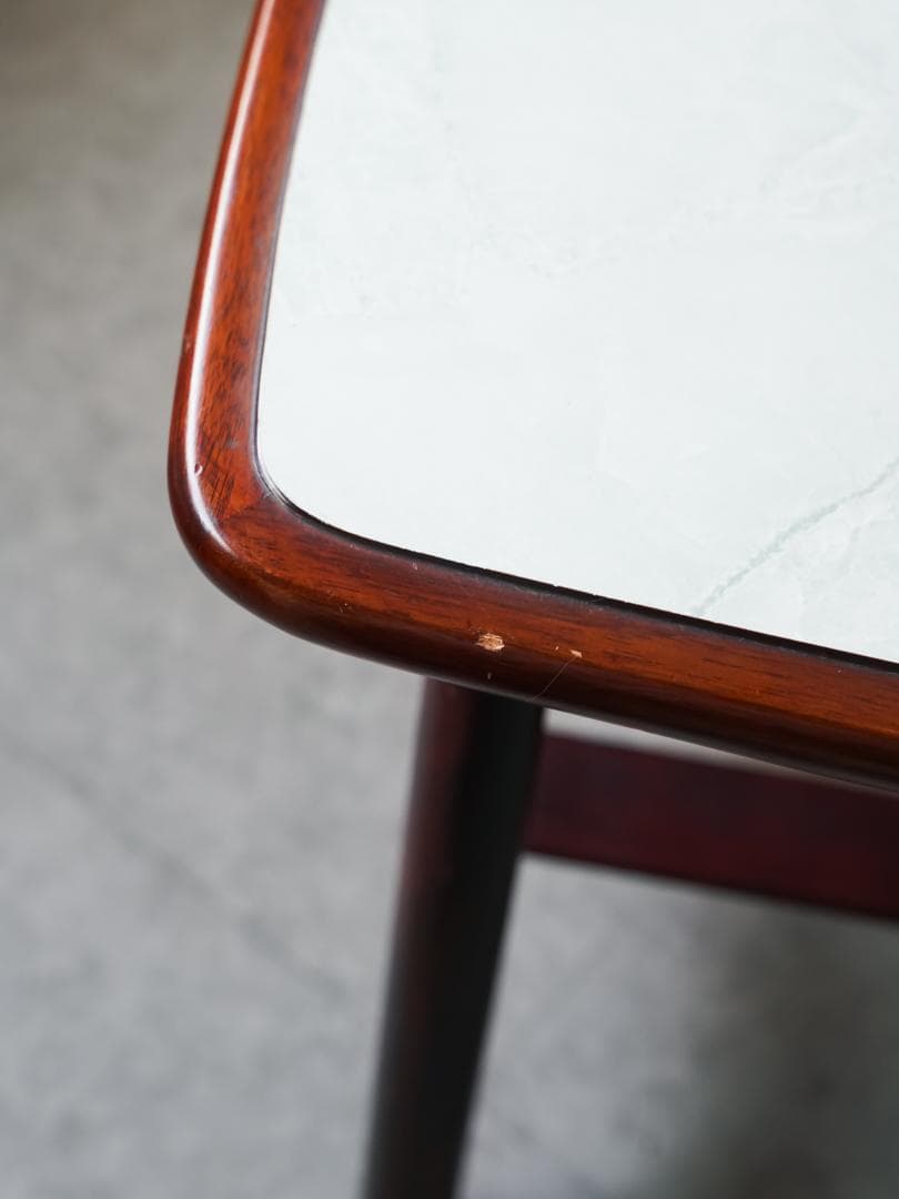 \"松田家具\" ヴィンテージテーブル メラミントップ ミッドセンチュリー