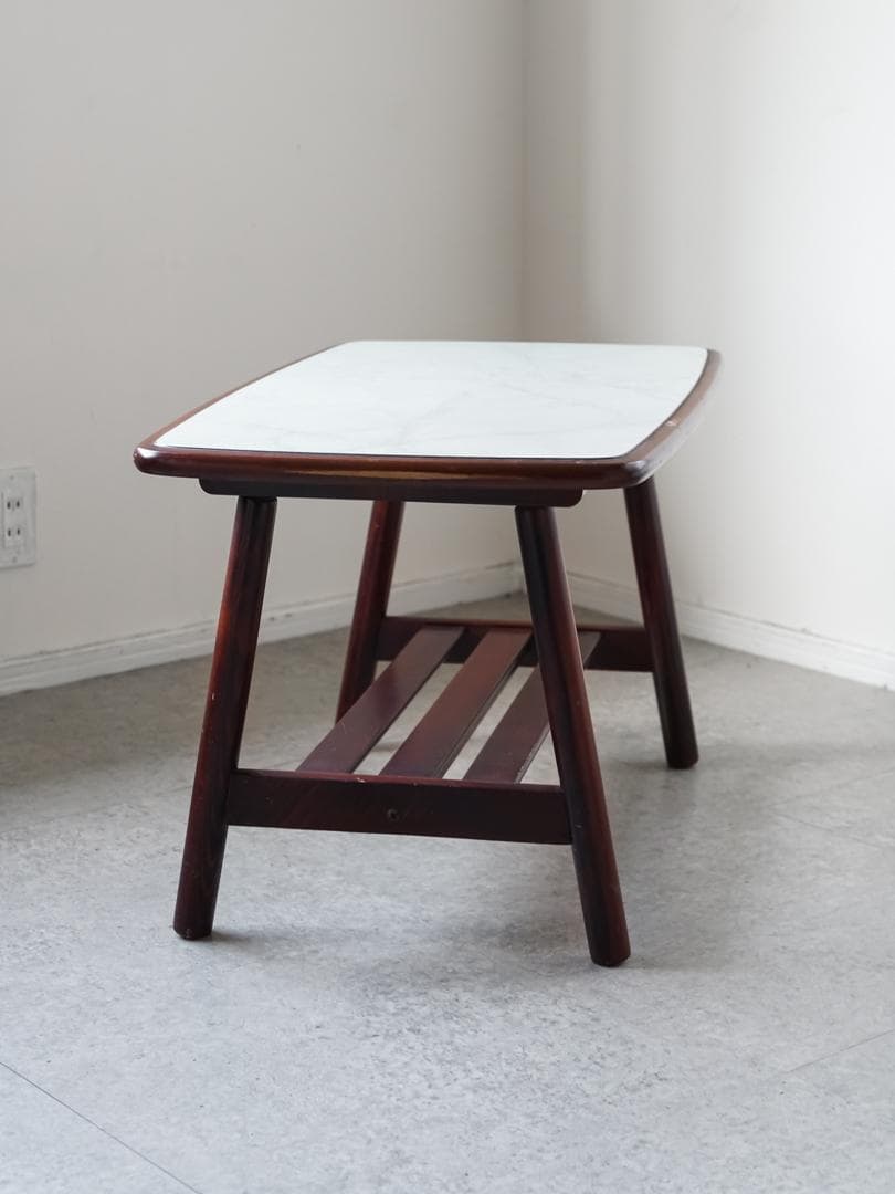 \"松田家具\" ヴィンテージテーブル メラミントップ ミッドセンチュリー