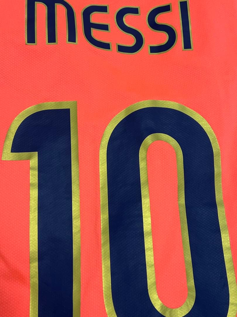 バルセロナ FC Barcelona2010 セカンドユニ10メッシ 長袖 S